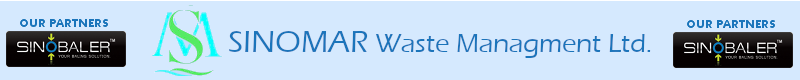 SINOMAR Waste Ltd. A leading supplier of hydraulic waste compactors, worldwide.